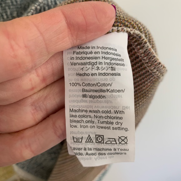 Madewell Texture & Thread Striped Cap Sleeve Dress - Picture 8 of 9